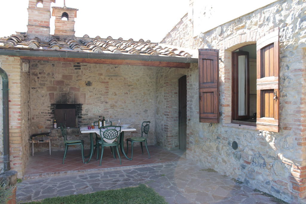 Podere Il Gioiello Lejlighed San Gimignano Værelse billede